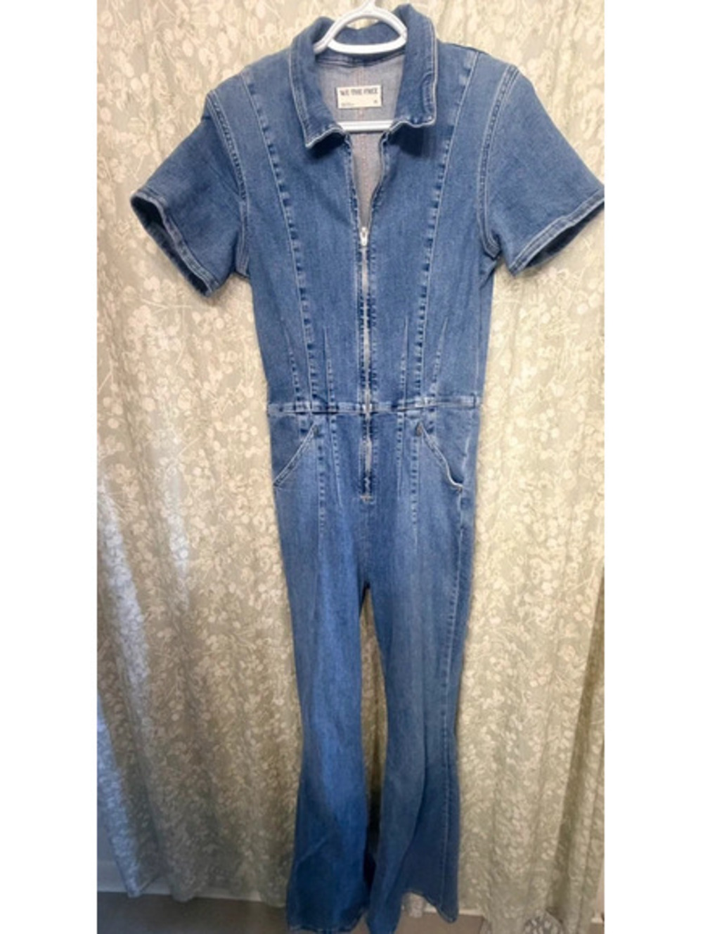 Free People We The Free Jayde Flare Jumpsuit size medium